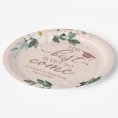 未だ最高の赤面フローラ来パーティーに達しない ペーパープレート (アングル)