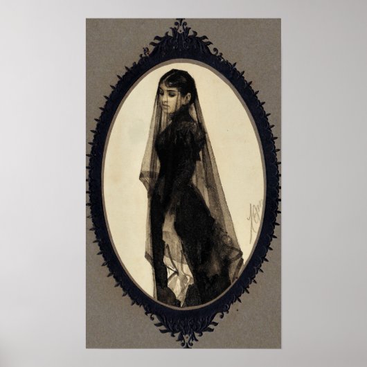 未亡人のポスター、アンダース・ゾーン ポスター (正面)