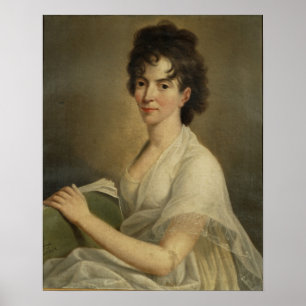 未亡人コンスタンツェ・モーツァルトのポートレート, 1802 ポスター