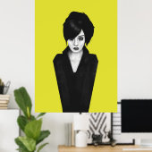 未亡人 ポスター (ホームオフィス)