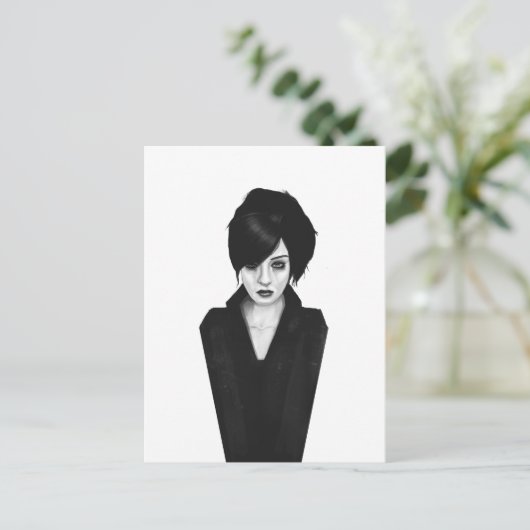未亡人 ポストカード (スタンド正面)