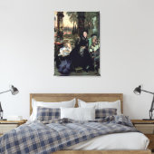 未亡人、1868年 キャンバスプリント (インサイチュ (寝室))