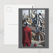 未公開の脱臼 – Ken Gage Surreal Art ポストカード (正面/裏面)