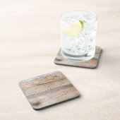 未処理の木材 コースター (右側)