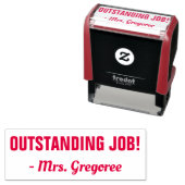 "未処理ジョブ！" +カスタム先生名 セルフインキングスタンプ (インサイチュ)