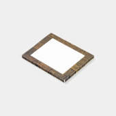 未加工の木材パネ縁どル ポストイット (アングル)