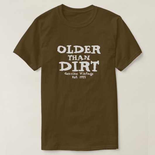 未加工よりも古い純正ヴィンテージデザインTシャツ Tシャツ (デザイン正面)