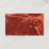 未加工ビーフ 名刺 (裏面)