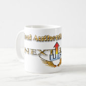 未加工レベル コーヒーマグカップ (正面左)