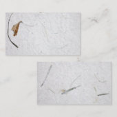 未加工ヴィンテージの紙の質の名刺 名刺 (正面/裏面)