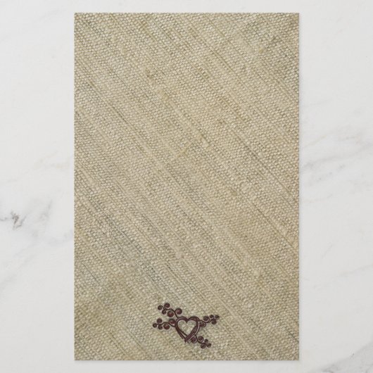 未加工絹 便箋 (正面)