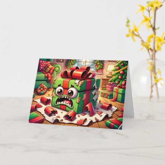 未包の恐怖：内部の驚き カード (黄色い花)