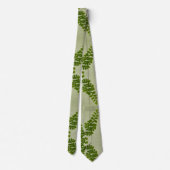 未婚の毛のシダの葉状体 ネクタイ (裏面)