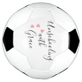 未学習の母の恵みハート サッカーボール (回転)