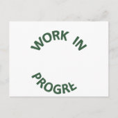 未完了作業中 ポストカード (正面)