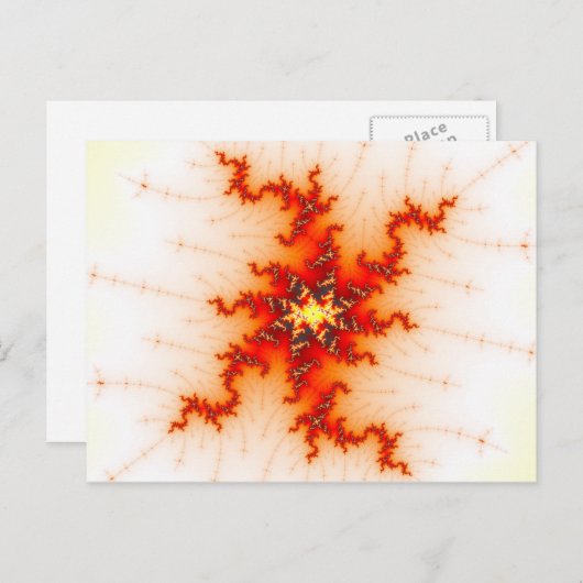 未完成のフラクタル ポストカード (正面/裏面)