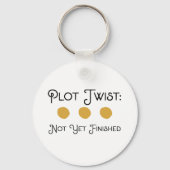 未完成の新規ボタン | ブックラバーギフト | 作家 キーホルダー (裏面)