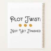 未完成の新規ボタン | ブックラバーギフト | 作家 プランナー手帳 (裏面)