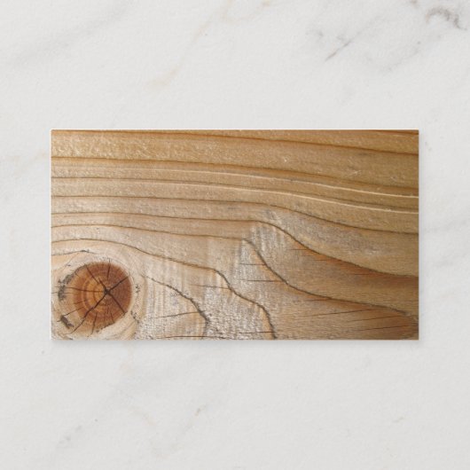 未完成の木材 名刺 (裏面)