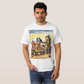 未完成の砂漠の町 Tシャツ (正面フル)