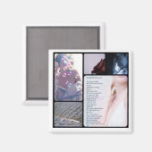 未完成原稿の詩の編集2 マグネット (正面/裏面)