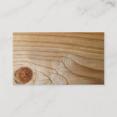 未完成木のビジネス 名刺 (裏面)