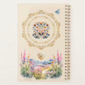 未定ウィークリー毎月の宗教プランナー5.5 x 8.5 プランナー手帳 (裏面)