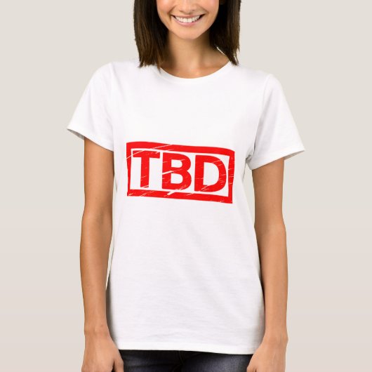 未定スタンプ Tシャツ (正面)