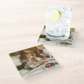 未定状態、ポスター ガラスコースター (アングル)