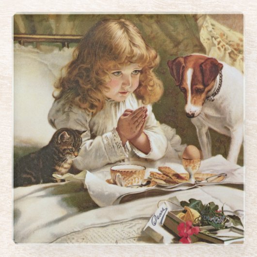 未定状態、ポスター ガラスコースター (正面)