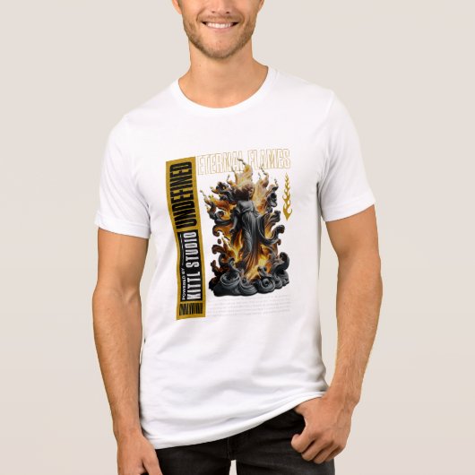 未定義の驚くべきデザイン トライブレンドＴシャツ (正面)