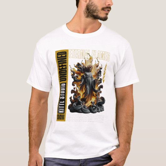 未定義の驚くべきデザイン Tシャツ (正面)