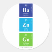 未定義 ラウンドシール (正面)