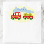 未定義 楕円形シール (バッグ)