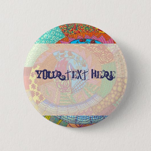 未定義 缶バッジ (正面)