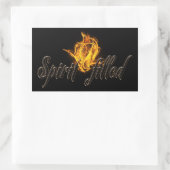 未定義 長方形シール (バッグ)