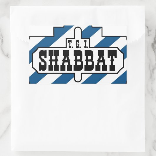 未定義 長方形シール (バッグ)