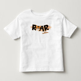 未就学児向けのトラのデザインで、はじめての幼稚園に臨もう! トドラーTシャツ