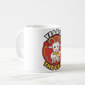 未年のお正月ランタン コーヒーマグカップ (正面左)