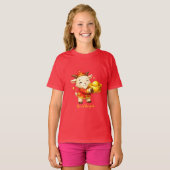 未年の干支 Tシャツ (正面フル)