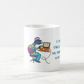 未払いのインターン編集マグカップ コーヒーマグカップ (中央)