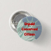 未払いの心配した市民 缶バッジ (正面&裏面)