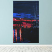 未明の巡礼者 キャンバスプリント (インサイチュ (ウッドフロア))