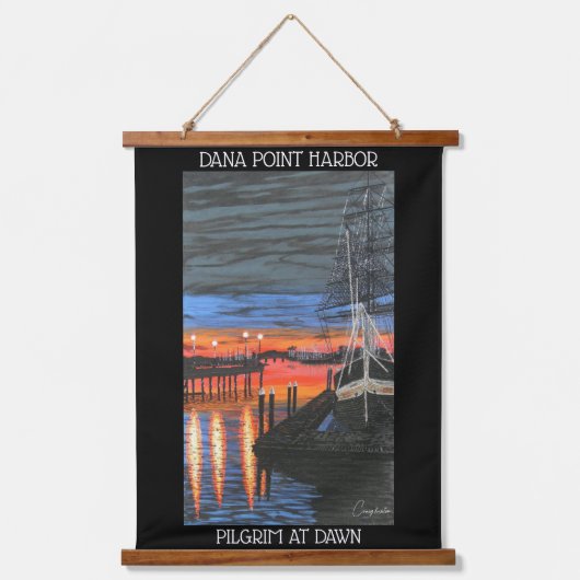 未明の巡礼者 吊り下げ型タペストリー (正面)