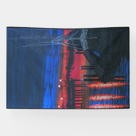 未明の巡礼者 横断幕