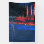 未明の巡礼者 横断幕 (縦)