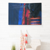 未明の巡礼者 横断幕 (インサイチュ)