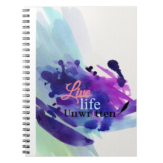 未書き込み思考ジャーナル ノートブック (正面)