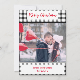 未来からのメリークリスマスMr.とMrs.カード