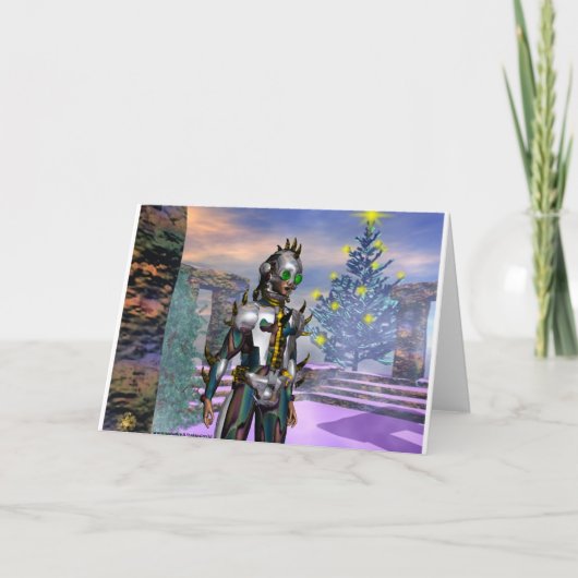 未来から堕とされたサイボーグの新年会 シーズンカード (正面)